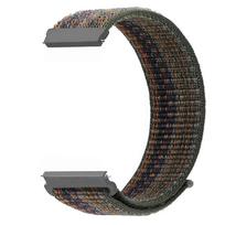 20 22mm Nylon Loop Band For Garmin Forerunner 570 165 245 255 Music Watch Strap For Vivoactive 6 5 4/Venu 4 3 2 Braided Bracelet 1PCS 22mm
