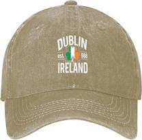 Dublinas Airija Įk. 988 Keturlapis dobilas Medvilninė laisvalaikio reguliuojama kepuraitė su snapeliu suaugusiems One Size