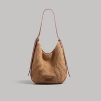 Korean version of lazy wind bag women's new trendy casual fashion versatile large-capacity commuter tote bag chaki