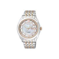 CITIZEN Madingas Automatinis Mechaninis Ciferblatas Nerūdijančio Plieno Apyrankė Laikrodis Vyriški Laikrodžiai Sidabrinis Ciferblatas NH8344-51A Silver