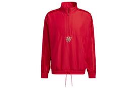 Adidas CNY Collection Jackets Men's Light Scarlet Stand Collar Moderate Other GP0226 XL