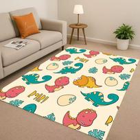 27 Style Space Dinosaur Cartoon Dino Art Living Room Non-Slip Area Rug Carpet for Bedroom Kids Playroom Sofa,Home Decor Doormat 40x60cm( 15x23in )