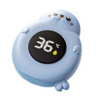 Baby Shower Thermometer Instant Read LED Digital Display Water Temperature Thermometer Accurate Bath Faucet Temperature Gauge mėlyna