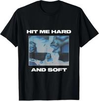 Official Billie Eilish HIT ME Hard and Soft Inverted Black T-Shirt L