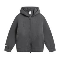 PUMA Black Label Series Hooded Zip-Up Drop-Shoulder Jacket, Unisex M