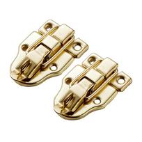 Flight Case Latch Bronze Lock Flight Case Luggage Lockable Pulling Force Toggle Closure 69*40mm Duckbill Padlock Attachment geltona