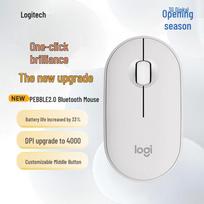 Logitech Pebble 2.0 Wireless Bluetooth Silent Mouse