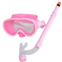 Eyewear Kid Snorkel Set Waterproof Kids Snorkeling Goggles Kids Swimming Goggles  Children/Kids violetinė