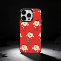 BIG EAR TUTU Cartoon Phone Case For iPhone 17,16,15,14,13,12,11 Plus,Pro Max,XS,Colored silver phone case iPhone12PRO
