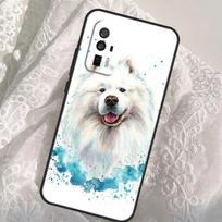 Cartoon Samoyed Dog Case For Xiaomi 13T 14T Pro 12T 11T 13 14 Ultra POCO X6 Pro M6 X3 X5 M5s F3 F5 F6 Cover POCO F5