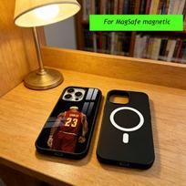 LeBron James Phone Case For iPhone17,16,15,14,13,12,11 Plus,Pro Magnetic For Magsafe Wireless Charging iPhone15