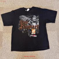 Vintage Y2K 2000s Tony Stewart Home Depot Racing Double Sided T Shirt vintage Washed Breathable Stylish Soft Casual S įvairiaspalvis
