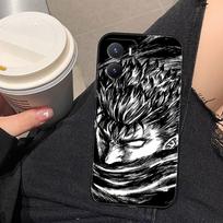 Comic B-Berserk Guts Phone Case For VIVO V60 V50 V40 LITE S1 V17 V20 SE V21 V23 V23E V25 V25E V27 V27E V29 V29E V30 Case Cover VIVOV30E5G