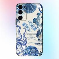 Fashion Ocean Theme Phone Case For Samsung S25,S24,S21,S22,S23,S30,Ultra,S20,Plus,Fe,Lite,Note,10,9,5G Black Cover Samsung S205G