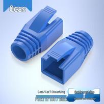 AUCAS Cat 7 RJ45 Network Connector Protective Boot mėlyna
