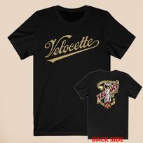 Velocette Motociklai Lenktynės Vyriški Juodi Dydis S-5XL 2 Pusių Unisex Marškinėliai M įvairiaspalvis