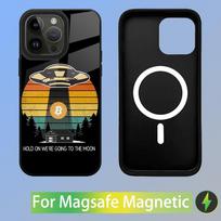 Bitcoin Phone Case For iPhone 15,14,13,12,11,Plus,Pro,Max Mini Magsafe Magnetic Wireless Charging iPhone15pro