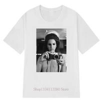 Lana Del Rey Graphic Print Tshirts Summer Casual Fashion Women Clothing Vintage Oversized ONeck Short Sleeve Tops Tshirts 3XL