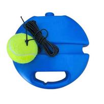 Tennis Trainer Rebounder Set Solo Self-Practice Rebounder Practice Equipment Portable Tennis Trainer Kit for Beginners mėlyna