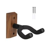 Wall Mount Guitar Hook with Wrapped Electric High Density Sponge Screws Rotatable Acoustic Folk Guitar