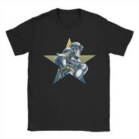 Jojos Bizarre Adventure T-Shirt Men  Hipster Cotton Tees Crewneck Short Sleeve T Shirts Gift Idea Clothing S įvairiaspalvis