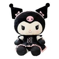 Sanrio Hello Kitty Series Kuromi Plush Stuffed Animal Doll 45cm Soft Cuddly Toy Gift for Kids Collectors 45cm