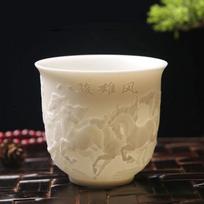 Ceramic Kung Fu Kitchen Tea Table Decoration Drinkware Water Cups Wine Mug Tea Cup 150ml