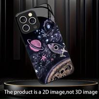 Traveling in space Protect luxurious Exquisite High-end PhoneCase Glass PhoneCase for iPhone 17 16 15 14 13 12 11pm Pro Plus iPhone 17