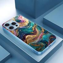 Bestseller new Hot-selling protective case Phone Case Metallic paint Glass PhoneCase for iPhone 17 16 15 14 13 12 11pm Pro Plus iPhone 17