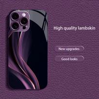new Hot-selling protective case Phone Case Metallic paint Glass PhoneCase for iPhone 17 16 15 14 13 12 11pm Pro Plus Business iPhone 17