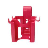 Poolside Cup Holder Clips Detachable Above Ground Pool Drink Holder for Railing Outdoor Summer Party Beverage Caddy rožinė