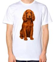 Cocker Spaniel Dog Unisex T-Shirt S įvairiaspalvis