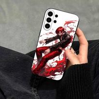 Purple flame-Iori Yagami Phone Case For Samsung S25,S24,S21,S22,S23,S30,Ultra,S20,Plus,Fe,Note,10,9,5G Black Cover Samsung S20ULTRA5G