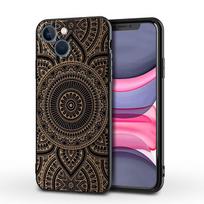 Mandala flower totem phone case for iPhone 11 12 Mini SE 7 8 6S 13 Pro Max XR XS X 15 14 Plus 14Pro 11pro 12pro soft cover for iPhone 6 6S