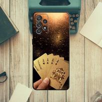 Poker Playing Card Phone Case For Samsung S21,S22 Ultra,S20,S30 plus,S22 plus,S23,S30 ultra 5G Silicone Cover Samsung S105G