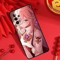 Genshin Impact Yae MIko Case For Samsung Galaxy M13 M14 M12 M11 M15 M06 M16 M36 M56 M31 M53 M32 M52 M35 M55 M34 M54 For Samsung M11