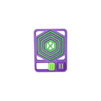 New hexagonal gyro flip slide decompression card personality creative multi-color gyro decompression toy 1