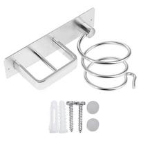 Hair Dryer Holder Rack Organizer Hair Straightener Holder Storage Rack Wall Mounted Bathroom Shelf Storage Accessories as the picture