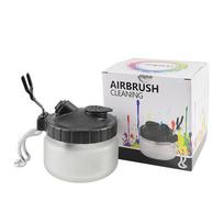 SAGUD 19PCS Airbrush Cleaning Kit Spray Gun Cleaner Set with Cleaning Pot Brushes & Repair Tools for Hobby Painting Model Craft