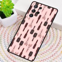 Barber Scissors Hairstylist Salon pattern Phone Case for Samsung Galaxy note 10 pro S26 Ultra S23 S24 FE S25 S21 S22 PLUS Cover Galaxy S24 FE