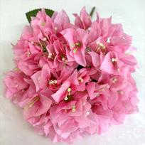 Fake Bougainvillea Flower Arrangement For Wedding Celebrations And Photography Props With Realistic Design Light Pink