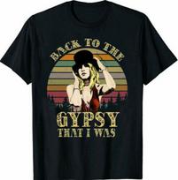 Stevie Nicks Finger Classic Funny Black Vintage Unisex T-Shirt S įvairiaspalvis