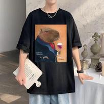Will Bullas Marškinėliai Juokingas Kapibaros Kabernetės Spaudinys Marškinėliai Unisex Moterų Mada Harajuku Mielas Marškinėlis Unisex Laisvalaikio Juokingas Marškinėlis S įvairiaspalvis