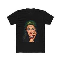 Unisex Cotton Crew Tee Thai woman Joker lingling art 00K fun gift idea S įvairiaspalvis