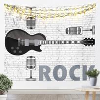 Tapestry Rock 'n' Roll for Kids Guitar Musical 75x100 juoda