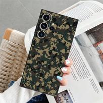 Case for Samsung Galaxy S25+ S24 Plus S23 FE S20 S24+ S21 S25 Ultra S9 S22 Soft Back Phone Cover Camouflage Pattern Galaxy S9