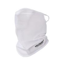 Dustproof Windproof Scarf Solid Color Mesh Mask Fashion Ice Silk Sunscreen Mask  Outdoor balta