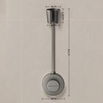 Powerful Suction Cup Hair Dryer Stand Bathroom Shelf Bathroom Organizer Shower Organizer No Need To Hold By Hand Hanging Rack A1