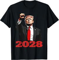 Trump 2028 Shirt Vote Donald Trump 28 T-Shirt, Unisex Tee S įvairiaspalvis