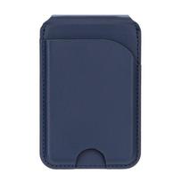 For Magsafe Wallet Phone Card Holder Foldable Safety Magnetic Stand Strong Adsorption for iPhone 16 15 14 13 12 ProMax tamsiai mėlyna spalva